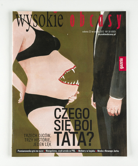 WYSOKIE OBCASY - magazine cover and illustration
